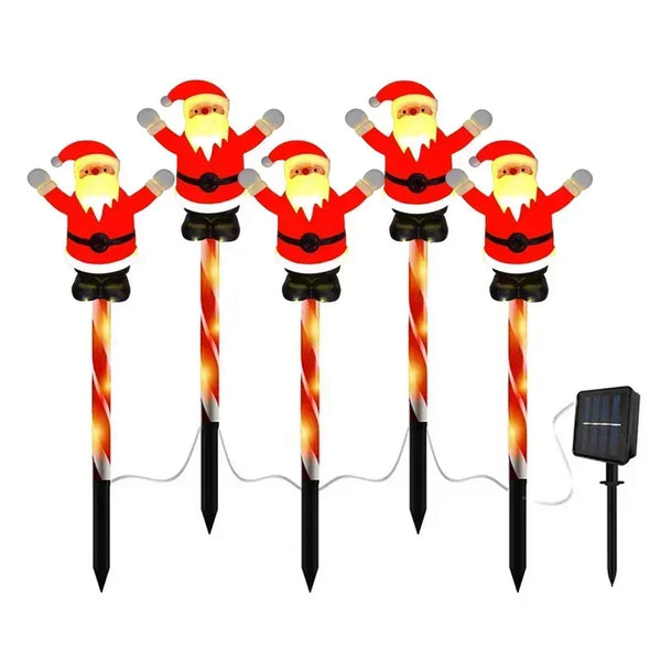 Lampes solaires de jardin – motifs festifs, étanches