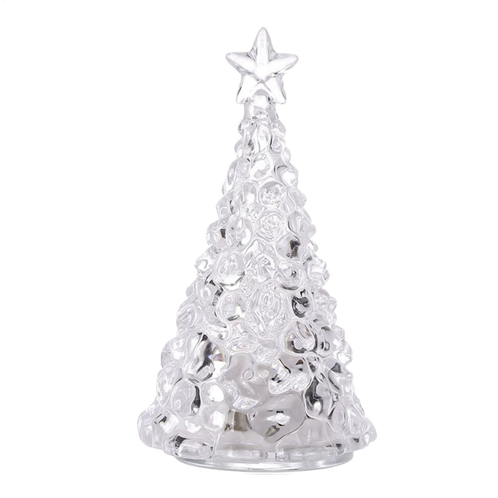 Mini sapin LED lumineux – veilleuse de Noël 10,5 cm