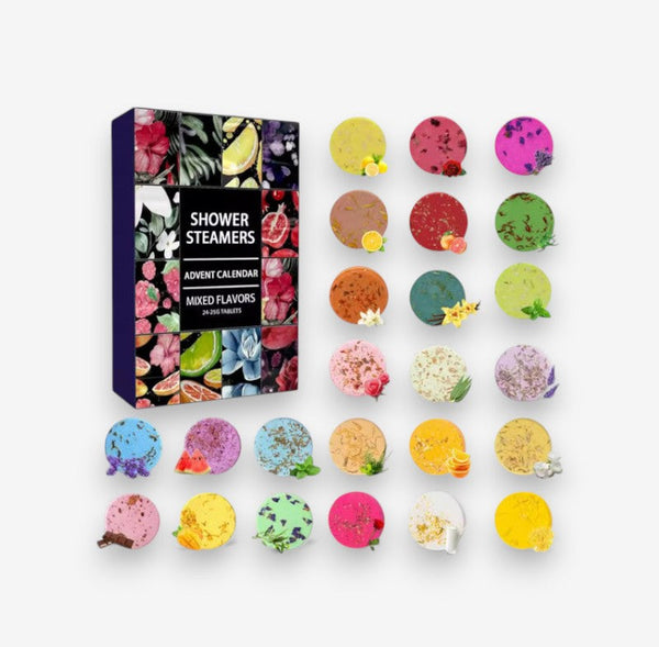 Calendrier de l'Avent Aromathérapie – 24 pastilles de douche