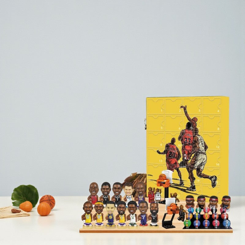 Calendrier de l'Avent Basket 2026 – 24 figurines à collectionner