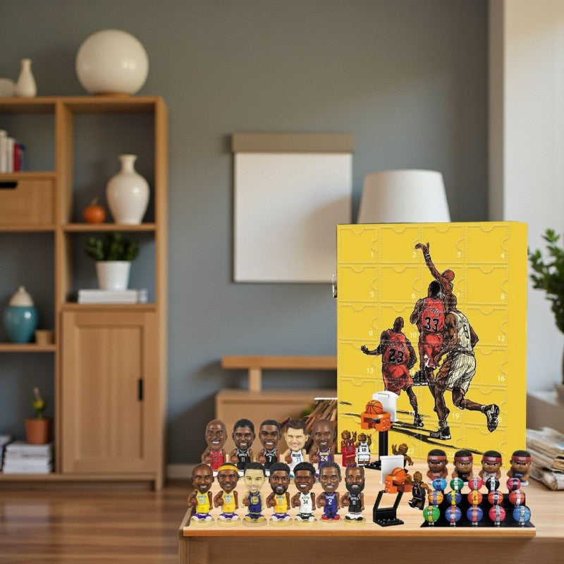Calendrier de l'Avent Basket 2026 – 24 figurines à collectionner