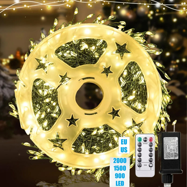 Guirlande LED feu d'artifice avec télécommande – IP65