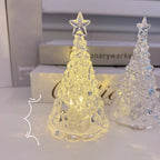Mini sapin LED lumineux – veilleuse de Noël 10,5 cm