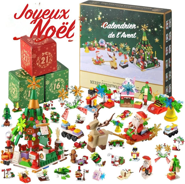 Calendrier de l'Avent Briques – 24 mini-kits de construction