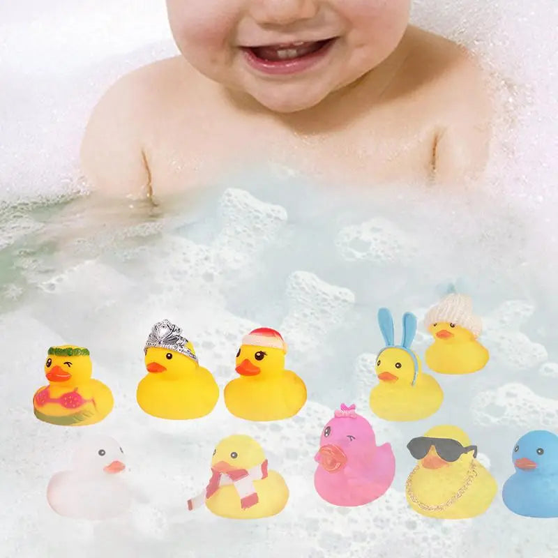 Calendrier de l'Avent canards en caoutchouc – 24 modèles