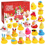 Calendrier de l'Avent canards en caoutchouc – 24 modèles