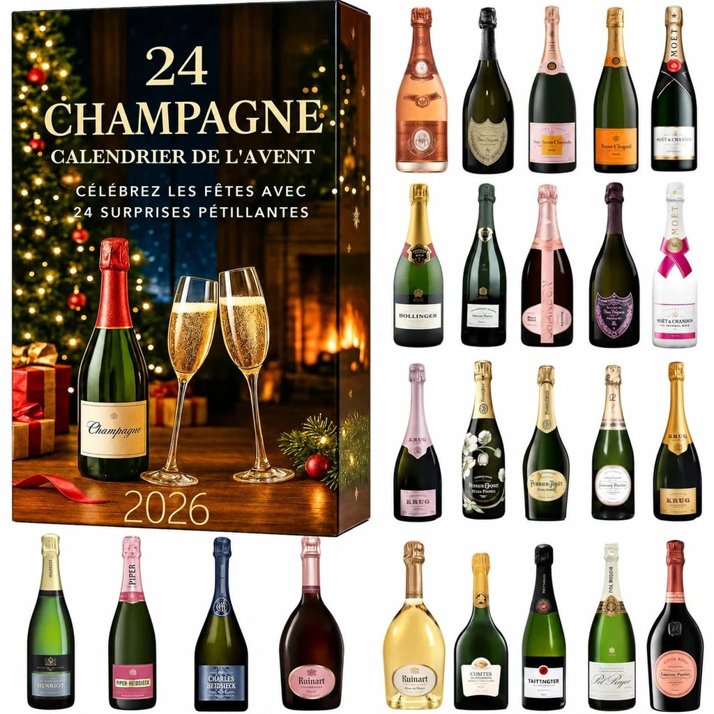 Calendrier de l'Avent Mini-bouteilles – 24 miniatures déco