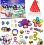 Calendrier de l'Avent enfant – jouets sensoriels anti-stress