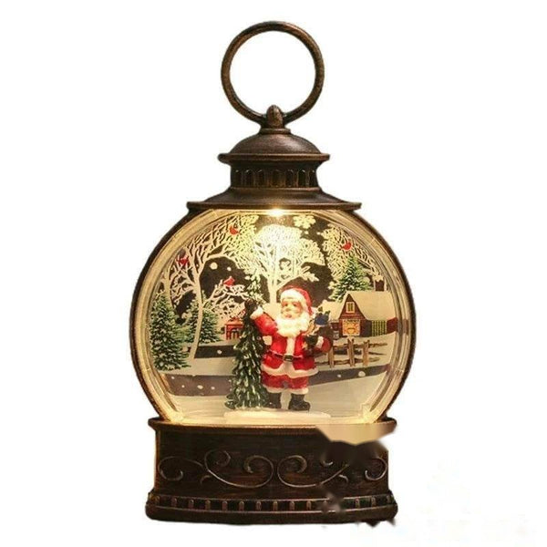 Boule à neige vintage – Décor de Noël au charme d'antan