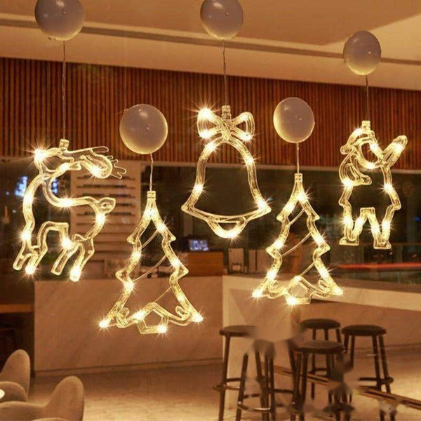 Néon de Noël LED – Silhouette lumineuse à suspendre