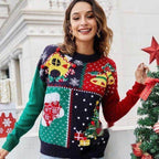 Pull de Noël moche femme – Style décalé et festif
