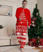 Pyjama de Noël assorti pour couple – Homme et femme