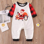 Pyjama de Noël famille Père Noël – Tailles bébé à 3XL