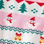 Pull de Noël enfant bleu ou rose – Tenue de fête
