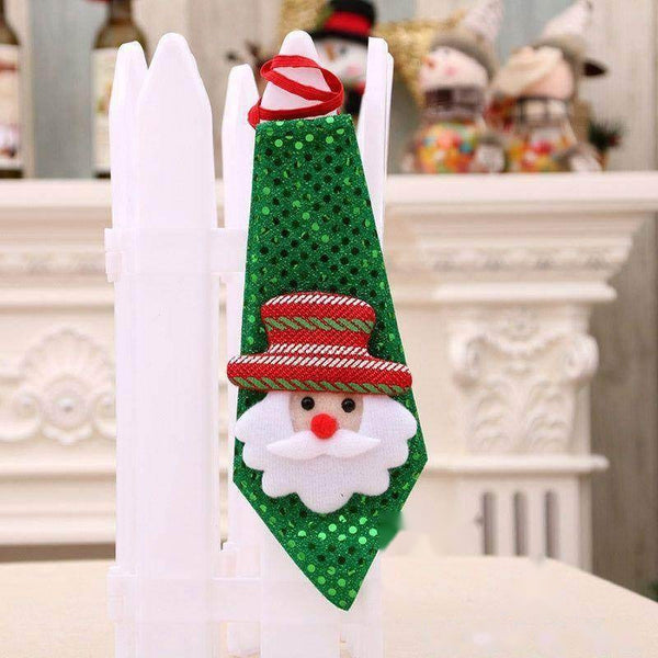 Cravate de Noël lumineuse LED – Accessoire de fête homme