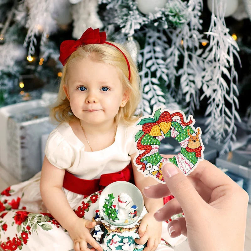 Kit de broderie diamant de Noël – ornements à créer soi-même