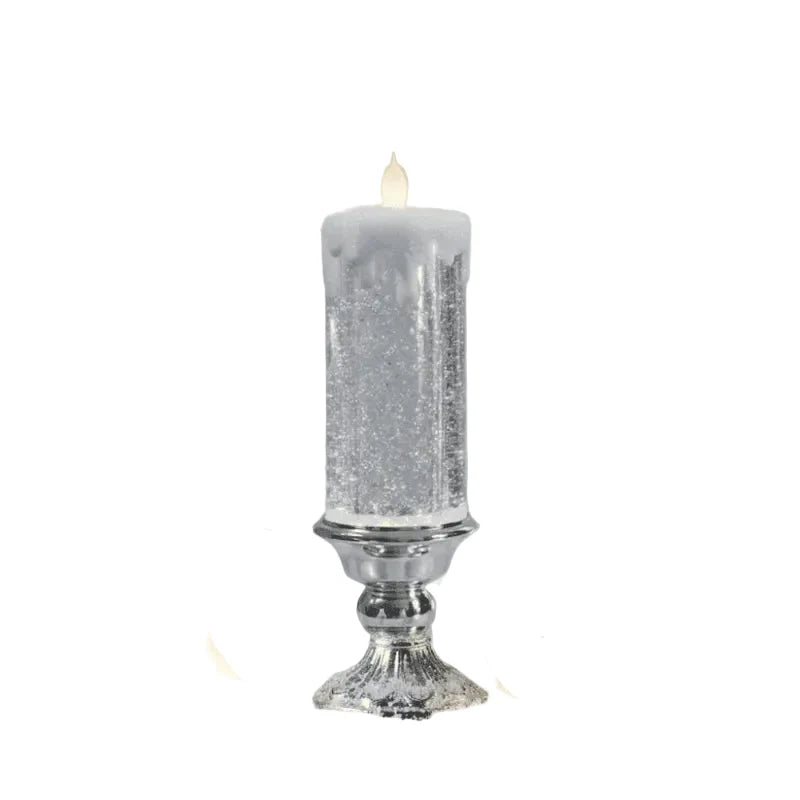 Bougie LED en vraie cire – effet flamme vacillante
