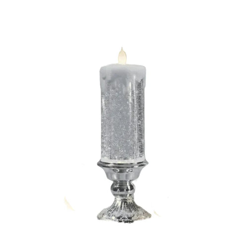 Bougie LED en vraie cire – effet flamme vacillante