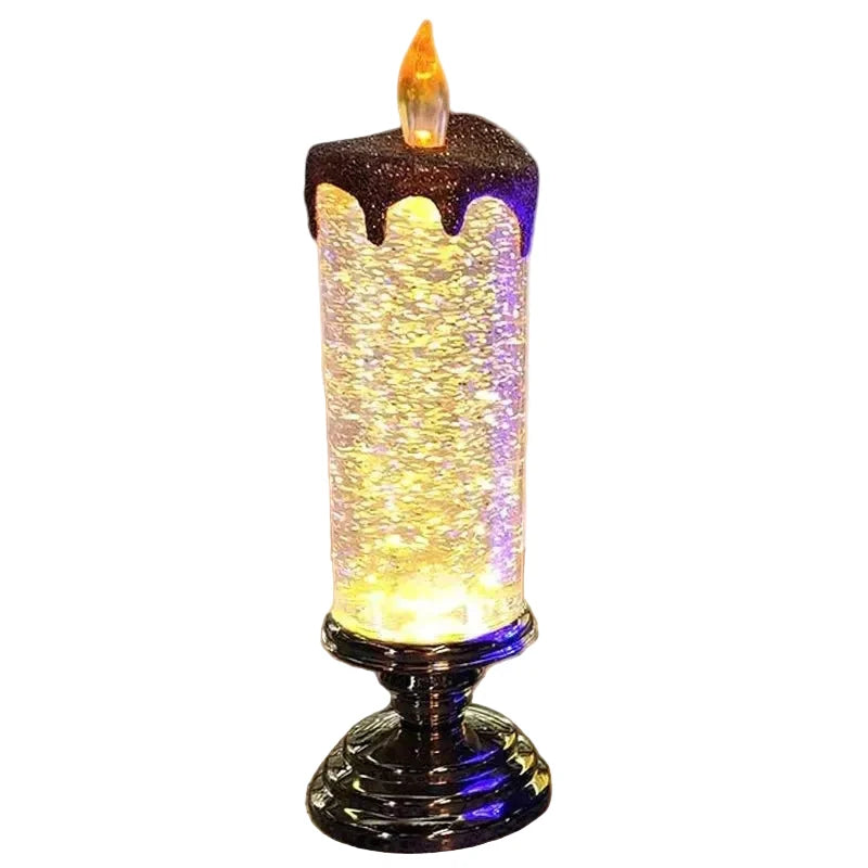 Bougie LED en vraie cire – effet flamme vacillante