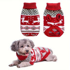 Pull de Noël pour chien en maille – tailles S à XL