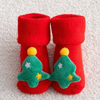 Chaussettes de Noël pour enfant – coton doux, motifs festifs
