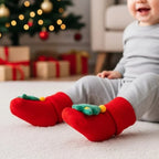 Chaussettes de Noël pour enfant – coton doux, motifs festifs