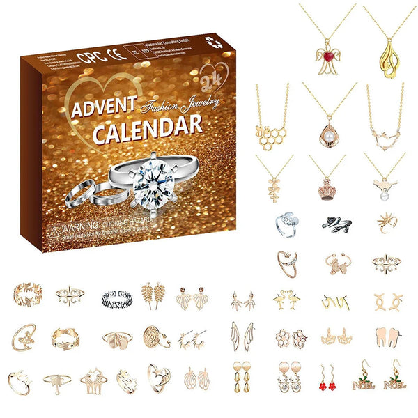 Calendrier de l'Avent Bijoux 2026 – Surprises élégantes pour femme