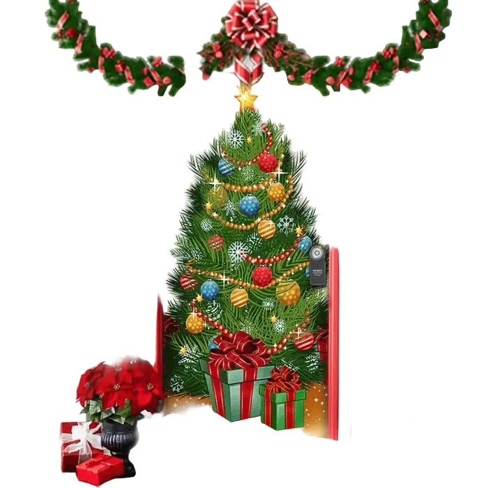 Housse de porte de Noël – décor imprimé 90 x 200 cm