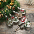 Ampoule décorative LED à suspendre – mini-paysage de Noël