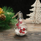 Ampoule décorative LED à suspendre – mini-paysage de Noël