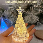 Mini sapin LED lumineux – veilleuse de Noël 10,5 cm