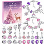 Calendrier de l'Avent Bijoux 2026 – 24 charms et bracelet